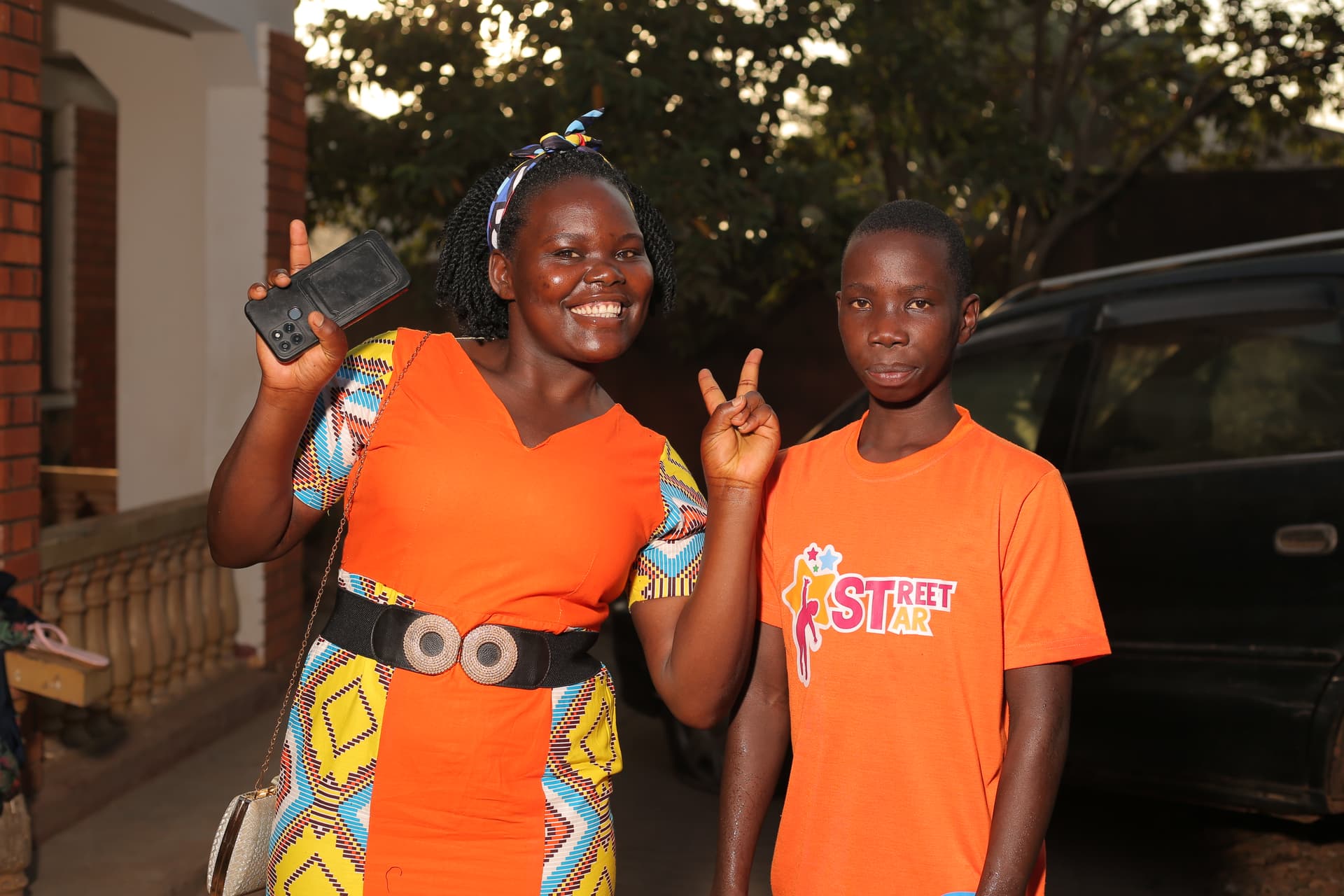 Street Star participant with mentor
