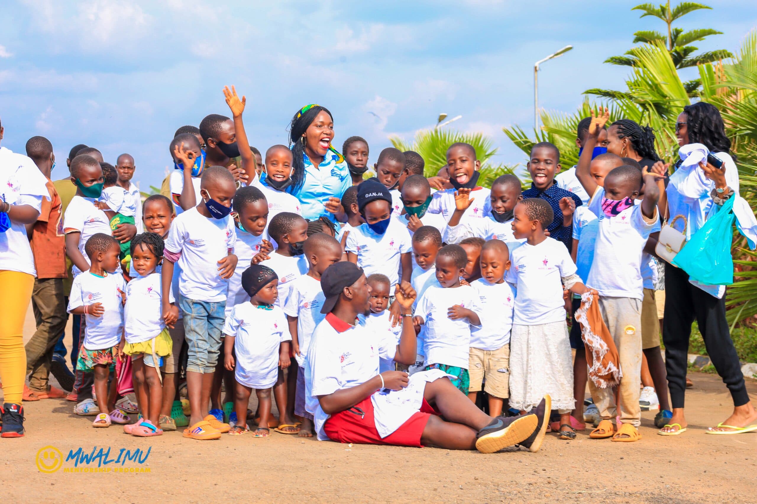 Children participating in holiday learning activities
